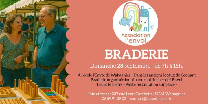 Braderie & Tournoi d’échecs à L’Envol