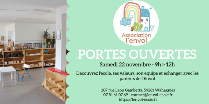 Portes ouvertes de l’école l’Envol
