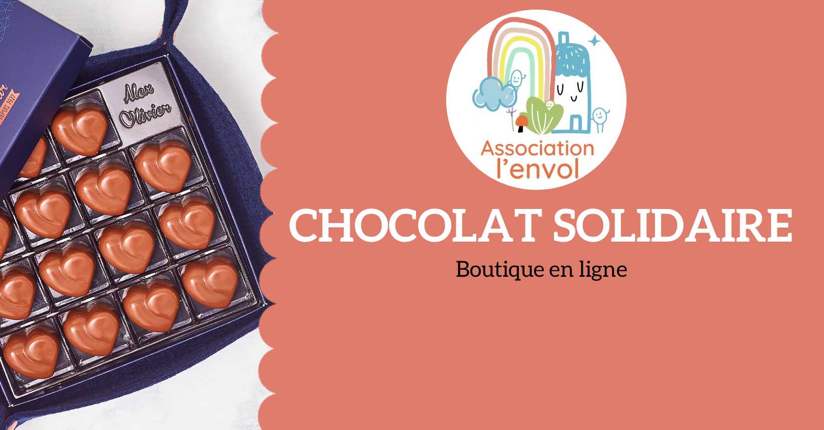 You are currently viewing 🍫 Une boutique éphémère de chocolats au profit de L’Envol !