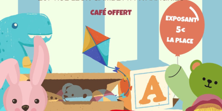 🎁 Bourse aux jouets – 14 décembre 2025 à l’École L’Envol