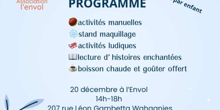 ❄️ Fête de l’Hiver à l’école L’Envol ❄️