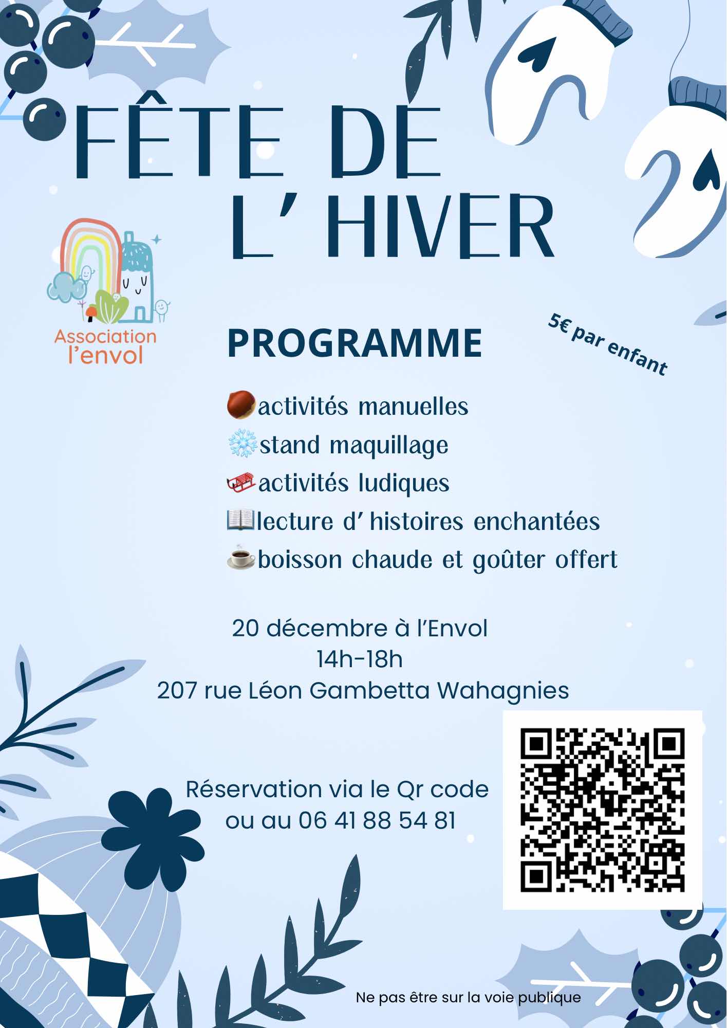 You are currently viewing ❄️ Fête de l’Hiver à l’école L’Envol ❄️