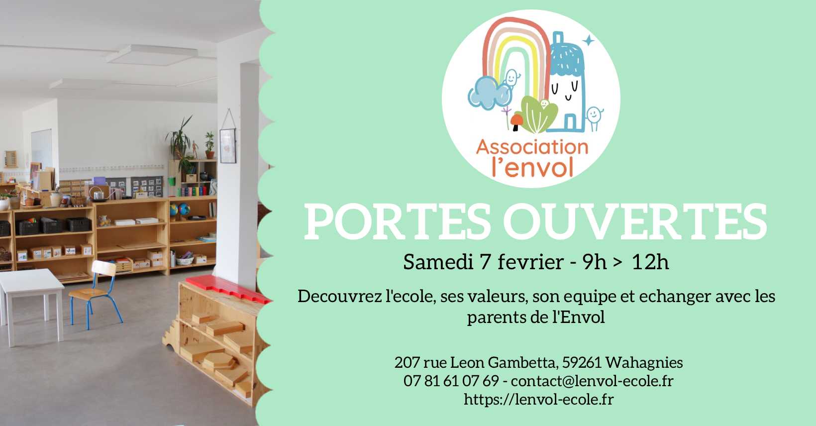 You are currently viewing Portes ouvertes à l’école L’Envol